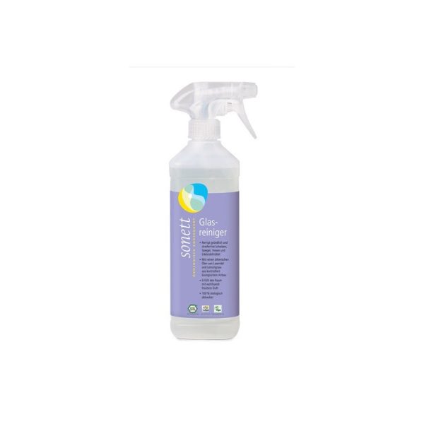 Płyn do mycia okien ze spryskiwaczem, ekologiczny, 500 ml, Sonett Płyn do mycia okien ze spryskiwaczem, ekologiczny, 500 ml, Sonett