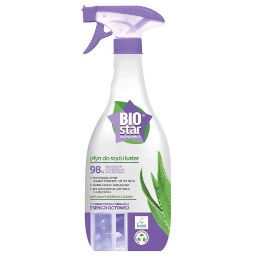 Płyn do mycia szyb i luster, 700 ml, BIOstar Płyn do mycia szyb i luster, 700 ml, BIOstar