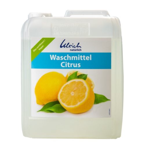 Płyn do prania, cytrusowy, 5l, Ulrich Natürlich