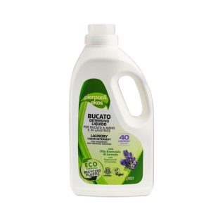 Płyn do prania ręcznego oraz w pralce, z dodatkiem LAWENDOWEGO olejku eterycznego, 2000 ml, 40 prań, Pierpaoli Ekos