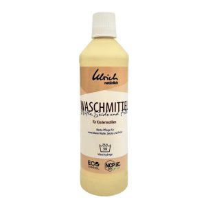 Płyn do prania ubrań dziecięcych z wełny, jedwabiu i futer, bezzapachowy, 500 ml, Ulrich Natürlich