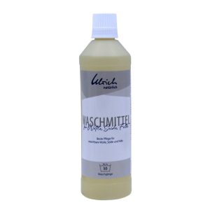 Płyn do prania wełny, jedwabiu i skór, bezzapachowy, z lanoliną, 500 ml. Ulrich Natürlich