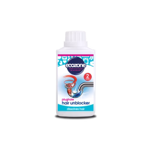Płyn do udrażniania rur zatkanych włosami, zawiera naturalne enzymy, 250 ml, Ecozone