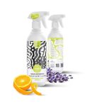 Płyn do okien i luster Klareko z olejkiem pomarańczowym i lawendą 500ml