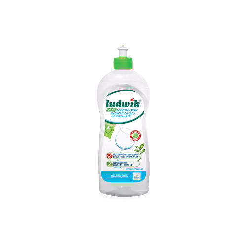 Płyn nabłyszczający do zmywarek, 500 ml, Ludwik Ekologiczny Płyn nabłyszczający do zmywarek Ludwik Ekologiczny 500ml