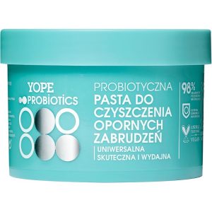 Probiotyczna pasta do czyszczenia opornych zabrudzeń, uniwersalna, skuteczna i wydajna, 160g, Yope