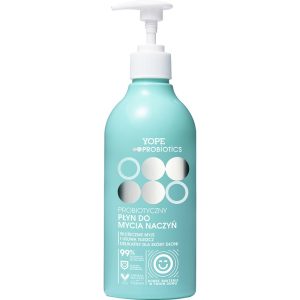 Probiotyczny płyn do mycia naczyń, skutecznie myje i usuwa tłuszcz, delikatny dla skóry dłoni, 500ml, Yope