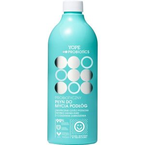 Probiotyczny płyn do mycia podłóg, skutecznie czyści podłogi, szybko usuwa kurz i codzienne zabrudzenia, 750ml, Yope