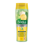 Przeciwlupieżowy szampon Vatika- Cytryna 400ml Szampon przeciwlupieżowy Vatika Dabur z pirytonianem cynku i cytryną 400ml
