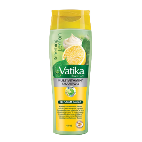 Szampon przeciwlupieżowy Vatika Dabur z pirytonianem cynku i cytryną 400ml