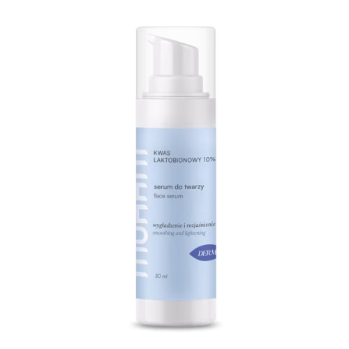 Rozjaśniające serum do twarzy z kwasem laktobionowym 10% Mohani Serum do twarzy Mohani z kwasem laktobionowym 10% dla skóry dojrzałej