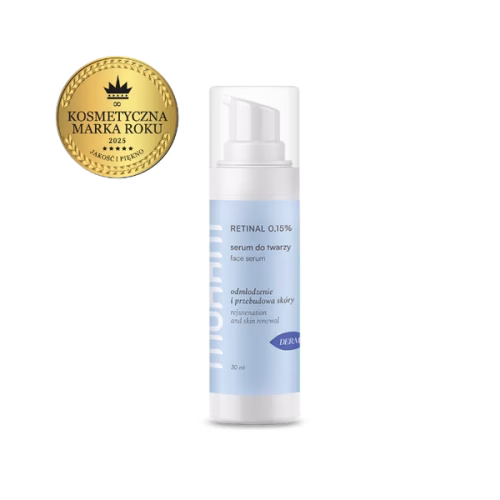 Serum do twarzy anti-aging z Retinalem 0,15% Serum do twarzy Mohani anti-aging z Retinalem 0,15% do skóry dojrzałej