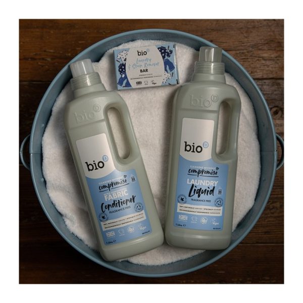 Skoncentrowany, bezzapachowy, niebiologiczny płyn do prania, 1000 ml, Bio-D (zdjęcie 5) Skoncentrowany, bezzapachowy, niebiologiczny płyn do prania, 1000 ml, Bio-D