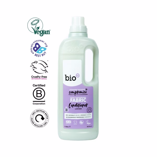 Płyn do płukania Bio-D o zapachu lawendy hipoalergiczny 1 litr (2)