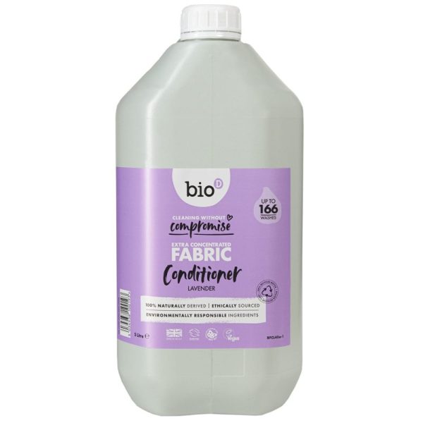 Skoncentrowany, hipoalergiczny, płyn do płukania o zapachu LAWENDY, 5 litrów, Bio-D Skoncentrowany, hipoalergiczny, płyn do płukania o zapachu LAWENDY, 5 litrów, Bio-D