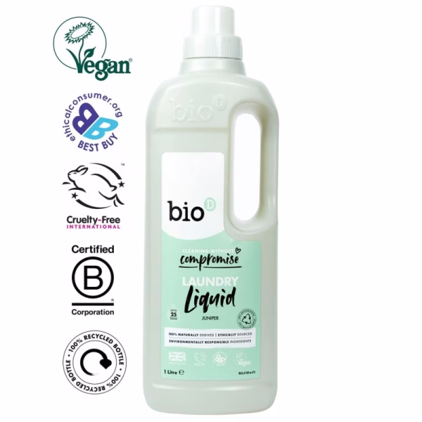 Płyn do prania Bio-D jałowiec niebiologiczny 1000ml (2)