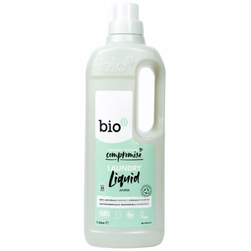 Skoncentrowany, niebiologiczny płyn do prania JAŁOWIEC, 1000 ml, Bio-D Płyn do prania Bio-D jałowiec niebiologiczny 1000ml