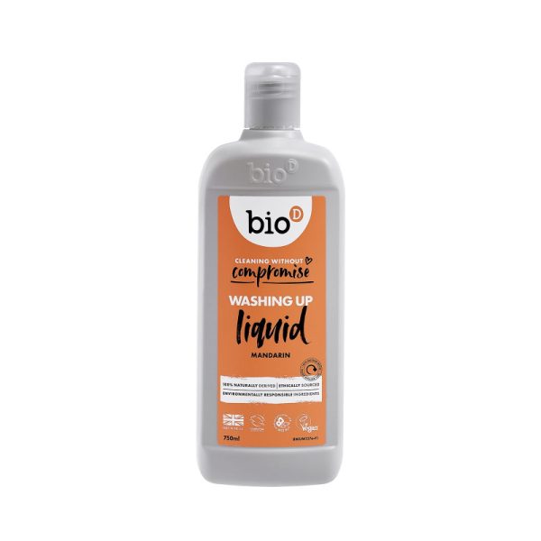 Skoncentrowany płyn do mycia naczyń, MANDARYNKA, 750 ml, Bio-D