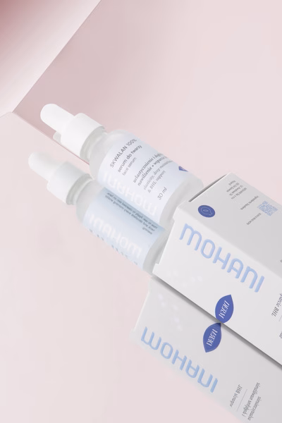 Serum nawilżające Mohani ze skwalem z oliwy z oliwek do włosów 50ml (5)