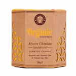 Sojowa świeca zapachowa - Mysore Chandan Sandalwood 200g Sojowa świeca zapachowa Song Of India Mysore Chandan Sandalwood 200g