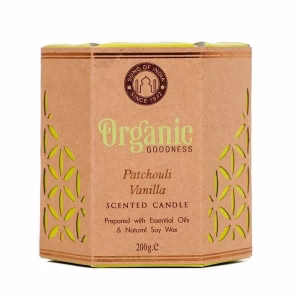 Sojowa świeca zapachowa - Patchouli Vanilla 200g Sojowa świeca zapachowa Song Of India Patchouli Vanilla 200g