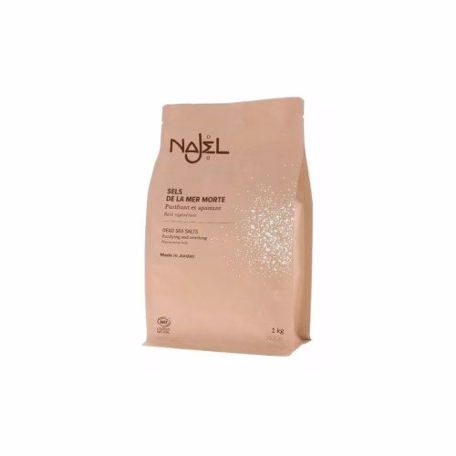 Sól do kąpieli Najel z Morza Martwego 1kg opakowanie kraftowe