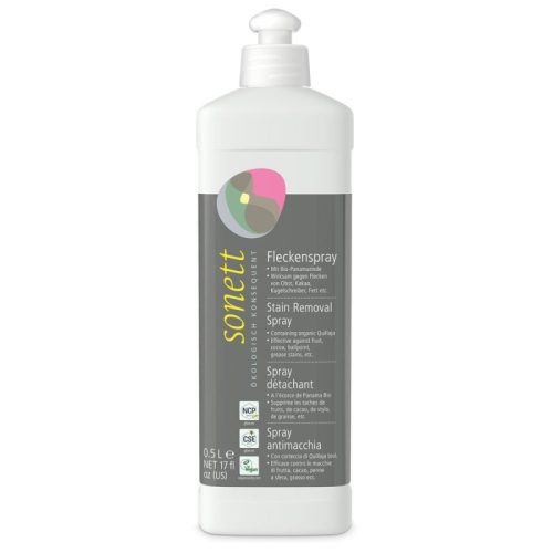 Spray na plamy z korą z mydłokrzewu z upraw ekologicznych, opakowanie uzupełniające, 500 ml, Sonett Spray na plamy z korą z mydłokrzewu z upraw ekologicznych, opakowanie uzupełniające, 500 ml, Sonett
