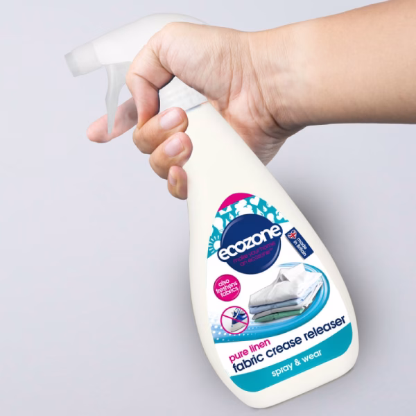 Spray do usuwania zagnieceń Ecozone Pure Linen zapach świeżości 500ml (2)