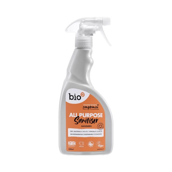 Środek do czyszczenia różnych powierzchni, MANDARYNKA, 500 ml, Bio-D Środek do czyszczenia różnych powierzchni, MANDARYNKA, 500 ml, Bio-D