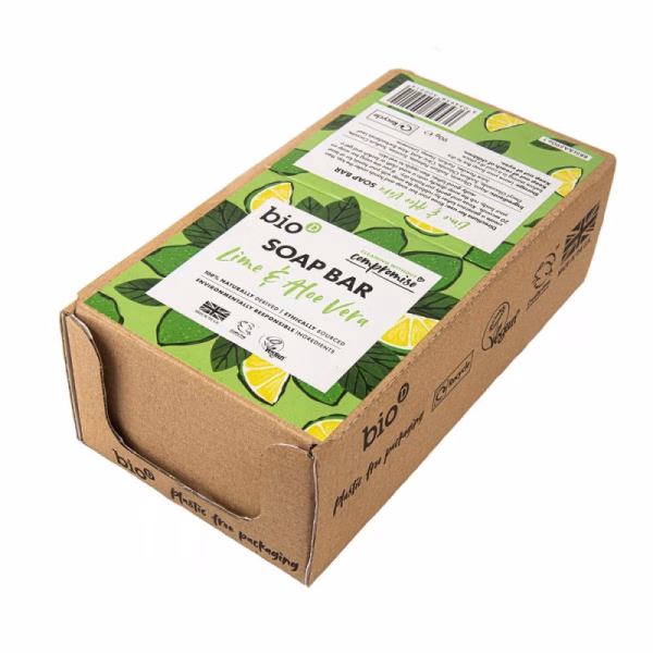 Mydło w kostce Bio-D limonka i aloes 90g (2)