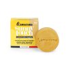 Szampon do włosów blond, rozjaśnianych i z pasemkami, z rumiankiem i cynamonem, DOTYK SŁOŃCA, 70 ml, Lamazuna