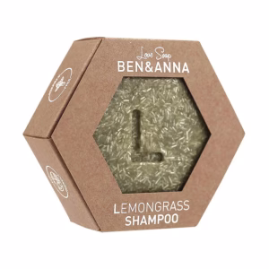 Odżywczy szampon w kostce Ben&Anna Lemongrass z maśłem kakaowym 60g
