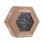 Szampon wzmacniający i żel pod prysznic w kostce, ELMSWOOD, Korzenno-drzewny, 60 g, BEN&ANNA Szampon wzmacniający i żel pod prysznic w kostce, ELMSWOOD, Korzenno-drzewny, 60 g, BEN&ANNA