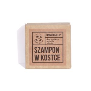 Szampon w kostce do wszystkich rodzajów włosów, uniwersalny, 75 g, Cztery szpaki Szampon w kostce do wszystkich rodzajów włosów, uniwersalny, 75 g, Cztery szpaki