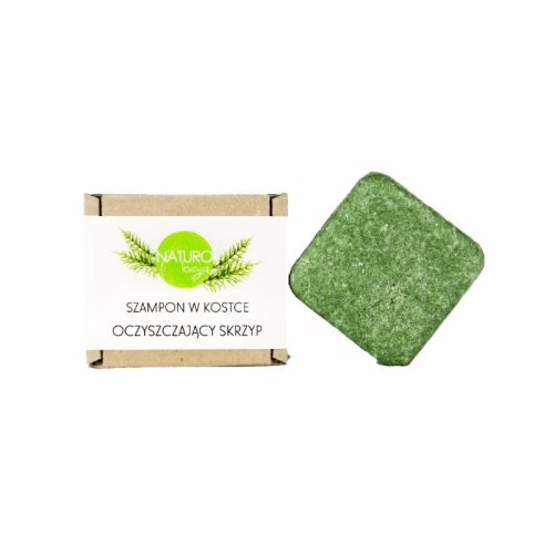 Szampon w kostce Oczyszczający Skrzyp Naturologia 70g