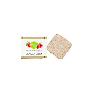 Szampon w kostce, Odżywcza Malina, 70 g, Naturologia