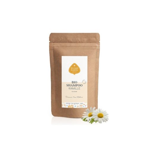Szampon w proszku dla dzieci z rumiankiem, naturalny, próbka, Zero Waste, 10 g, Eliah Sahil