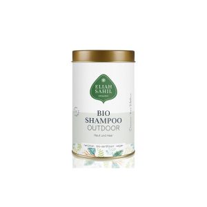 Szampon w proszku do włosów i ciała, do użytku na zewnątrz, Zero Waste, 100 g, Eliah Sahil