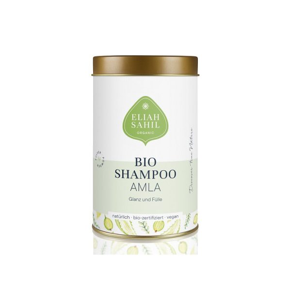 Szampon w proszku z Amlą, naturalny, do włosów delikatnych i normalnych, Zero Waste, 100 g, Eliah Sahil Szampon w proszku z Amlą, naturalny, do włosów delikatnych i normalnych, Zero Waste, 100 g, Eliah Sahil