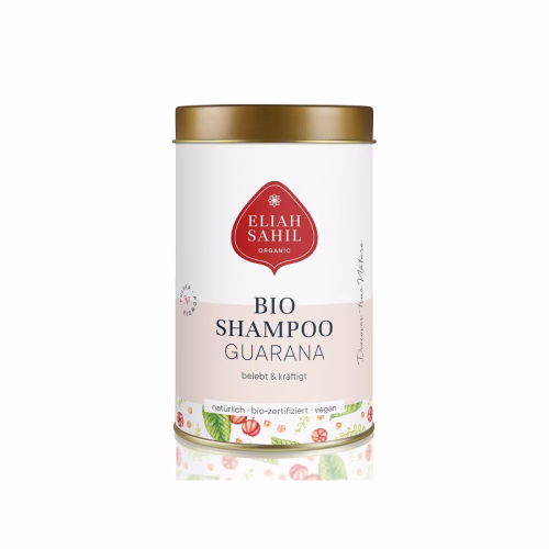 Szampon w proszku z Guaraną, naturalny, wzmacniający, do włosów delikatnych i normalnych, Zero Waste, 100 g, Eliah Sahil