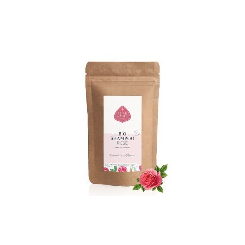 Szampon w proszku z Różą, naturalny, kojący, uzupełnienie, Zero Waste, 500 g, Eliah Sahil
