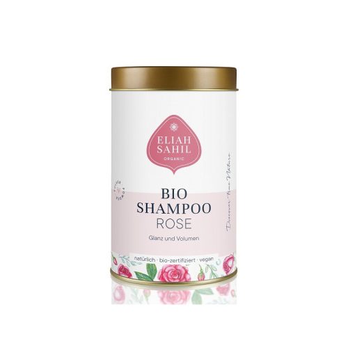 Szampon w proszku z Różą, naturalny, kojący, Zero Waste, 100 g, Eliah Sahil Szampon w proszku z Różą, naturalny, kojący, Zero Waste, 100 g, Eliah Sahil