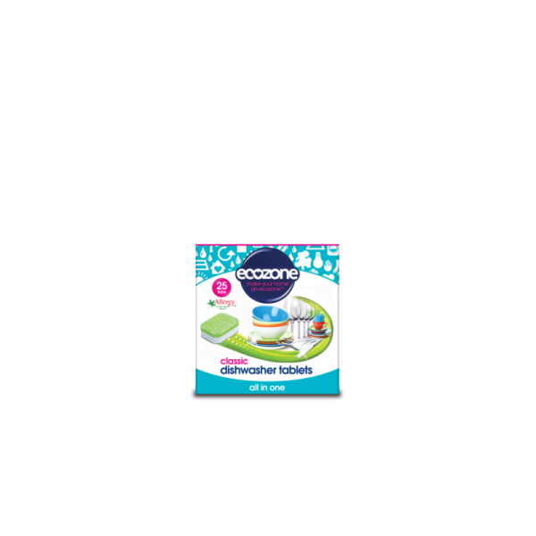 Tabletki do zmywarek Classic all in one, 25 szt., Ecozone