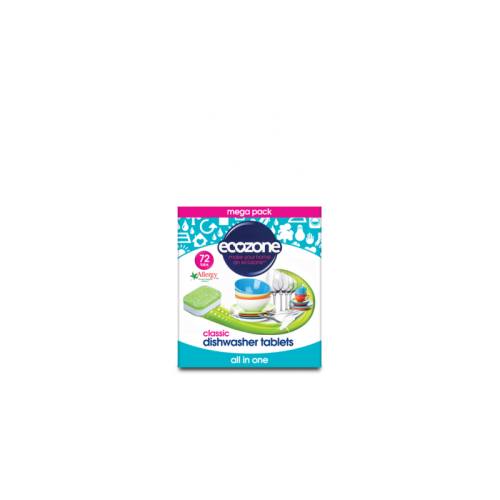 Tabletki do zmywarek Classic all in one, 72 szt., Ecozone