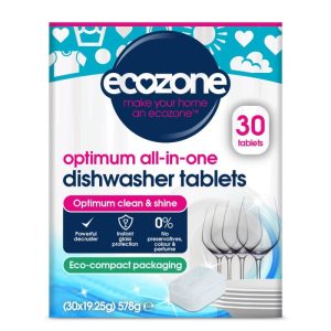 Tabletki do zmywarki, wielofunkcyjne, MEGA SKUTECZNE! Optimum All-in-One, 30szt., Ecozone Tabletki do zmywarki, wielofunkcyjne, MEGA SKUTECZNE! Optimum All-in-One, 30szt., Ecozone