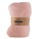 Turban - ręcznik do włosów z mikrofibry Mohani - różowy