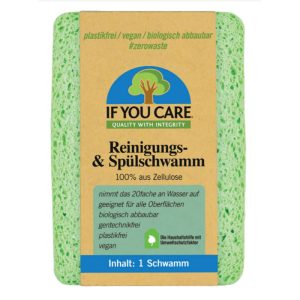 Uniwersalna gąbka roślinna, 100% celulozy, If You Care