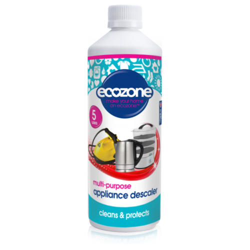 Uniwersalny płyn do odkamieniania różnych urządzeń domowych, 500 ml, 5 użyć, Ecozone