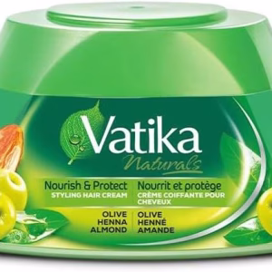 Krem do stylizacji włosów Vatika Oliwa-Migdał-Henna 210ml