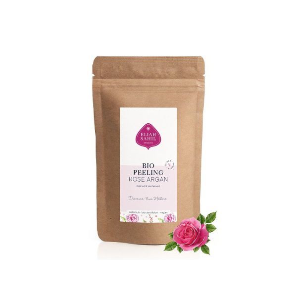 Wygładzający peeling do ciała Róża i Argan, uzupełnienie, Zero Waste, 700 g, Eliah Sahil Wygładzający peeling do ciała Róża i Argan, uzupełnienie, Zero Waste, 700 g, Eliah Sahil